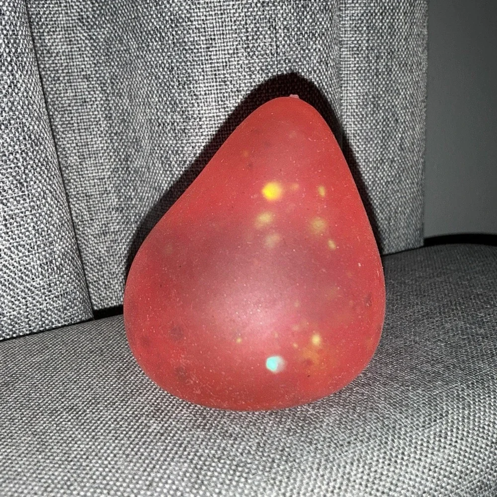 Nee Doh Dream Drop Pink Tactile Squeeze Toy Squishy No Base Authentic